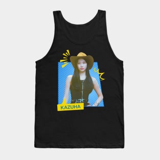 Kazuha Le Sserafim Comic Tank Top